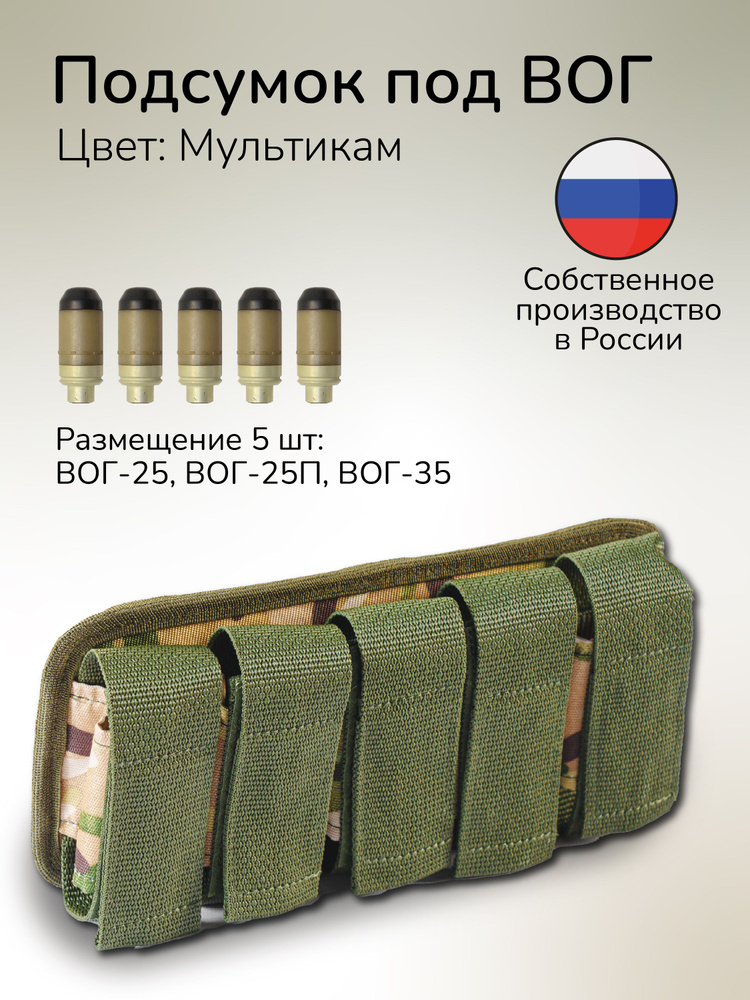 Советы по размещению подсумка под ВОГ на снаряжении