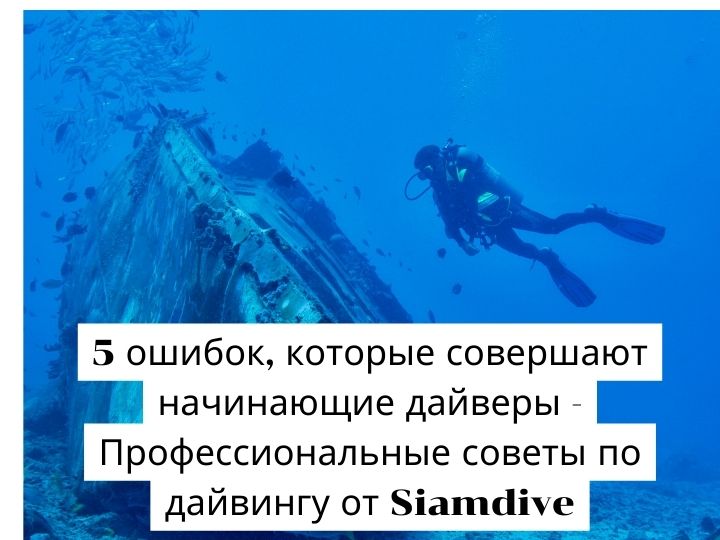 Дайвинг: распространенные проблемы и их решения
