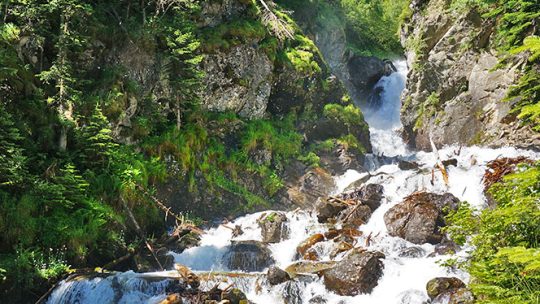 Водопад Белый в Архызе